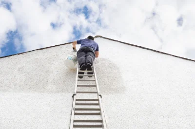 Peinture extérieure à Critot — façades et ravalement